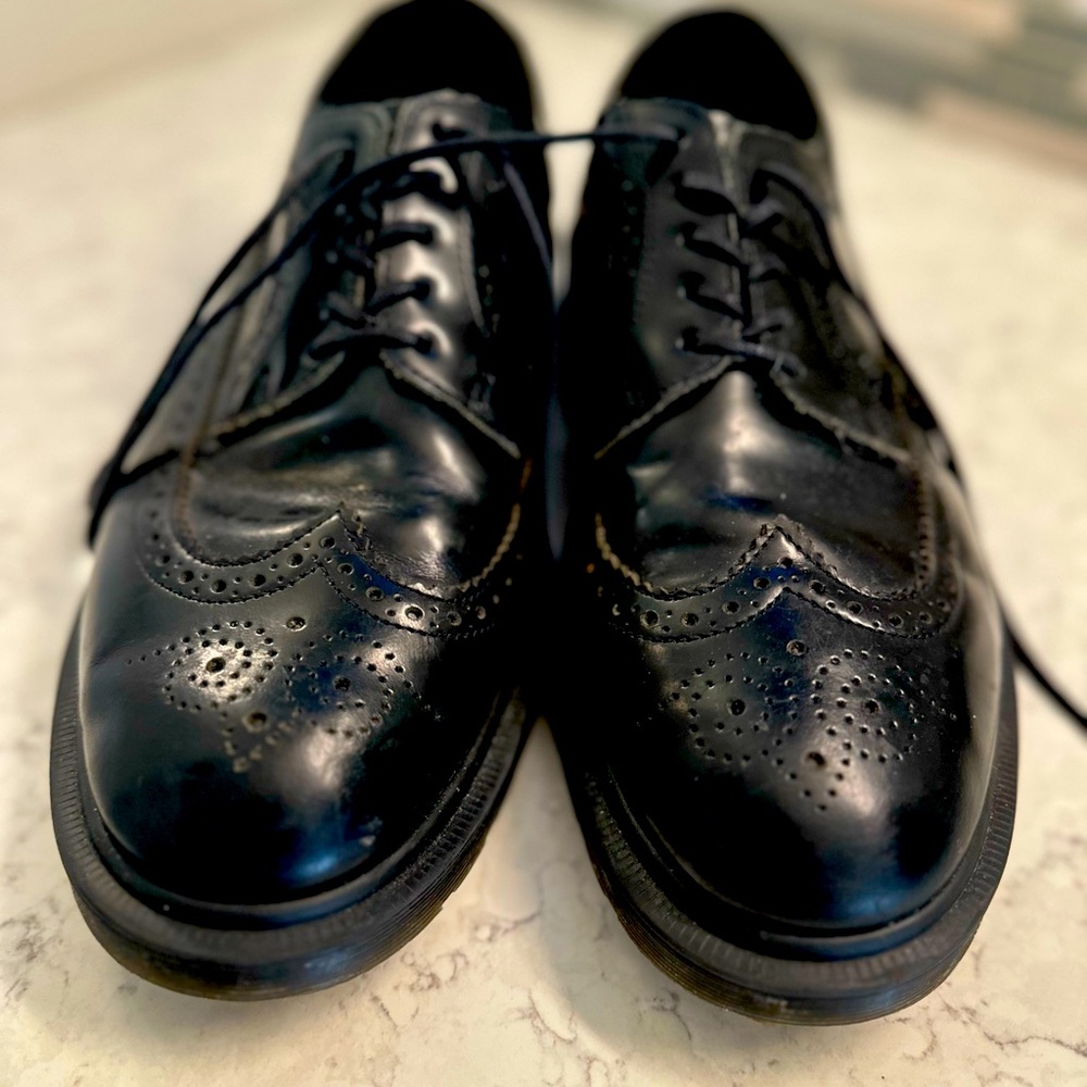 Dr Martens Men 3989 Brogue Lace Up Shoes Made in England UK 9